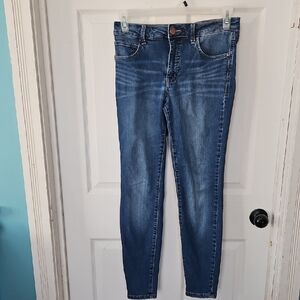 Maurices Dark Blue Skinny Jeans